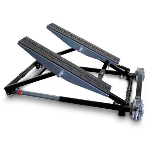 Podnośnik warsztatowy uchylny mobilny czarny do 2000kg