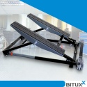 Podnośnik warsztatowy uchylny mobilny czarny do 2000kg