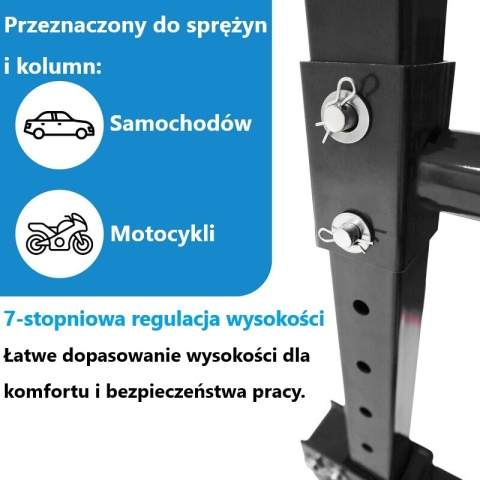 Ściągacz do Sprężyn Hydrauliczny 2.5T BITUXX
