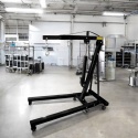 Składany hydrauliczny żuraw warsztatowy / podnośnik do silników 2000 kg, czarny, BITUXX