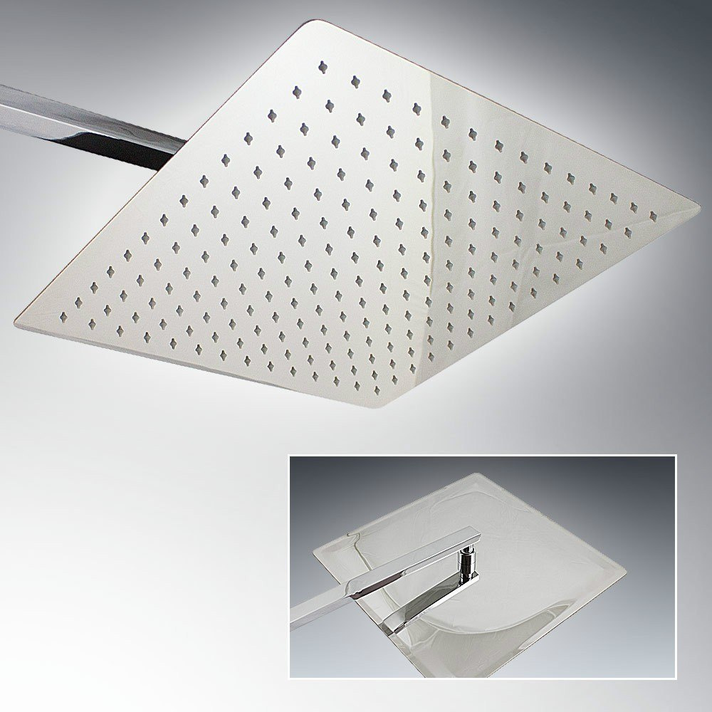 Deszczownica 40 cm ultraslim kwadratowa Deszczownica 40 cm ultraslim kwadratowa