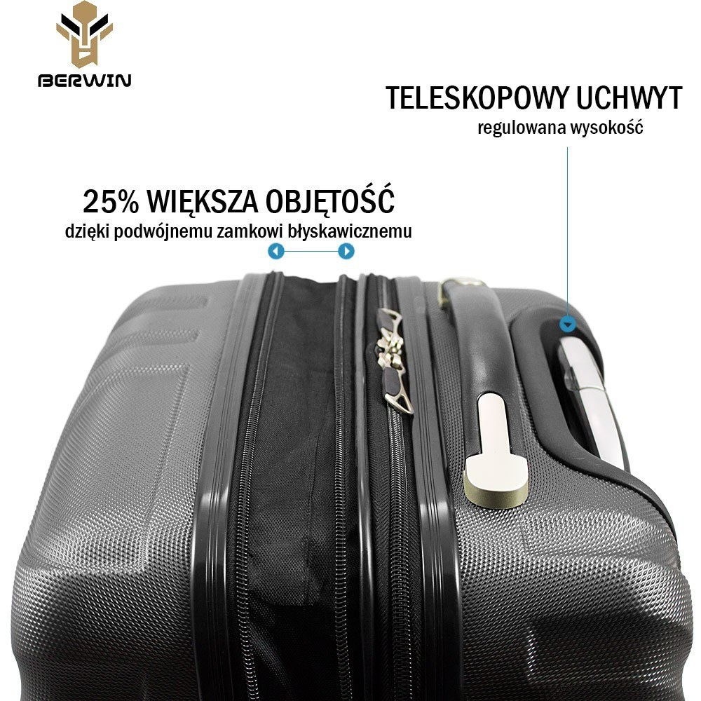 ZESTAW WALIZEK M L XL CHAMPANIA WALIZKI ZESTAW WALIZEK M L XL CHAMPANIA WALIZKI